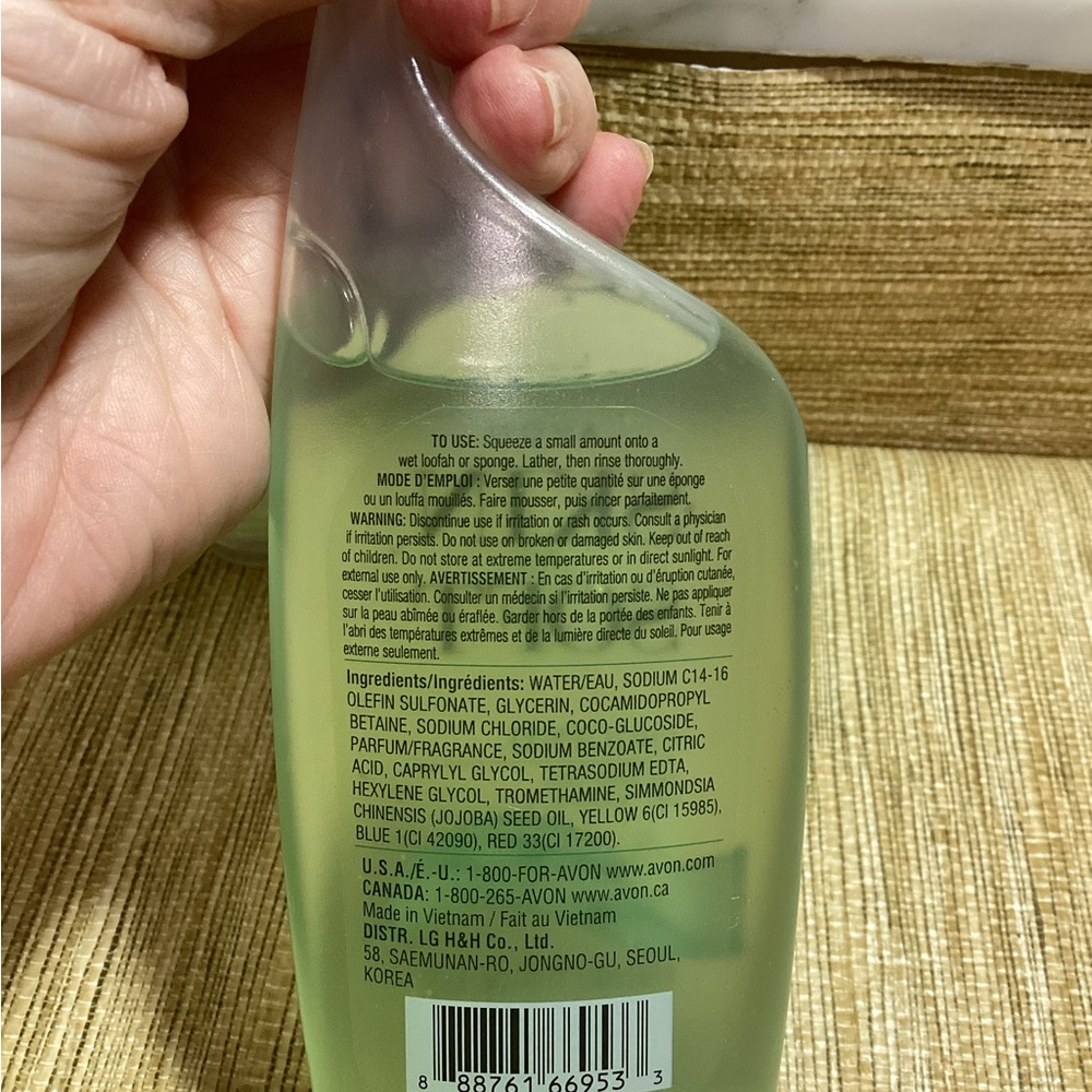 Avon Original Skin So Soft Bath Gel - Refreshing Green 5oz 4 Bottles - Picture 5 of 5